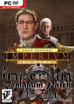 Box art for Imperium Romanum Patch v.1.03 EU