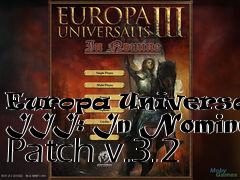 Box art for Europa Universalis III: In Nomine Patch v.3.2