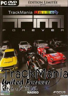Box art for TrackMania United Forever Patch v.2.11.26
