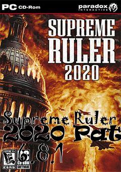 Box art for Supreme Ruler 2020 Patch v.6.8.1