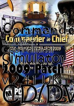 Box art for Commander in Chief: Geo-Political Simulator 2009 Patch v.2.41 UK CD/DVD