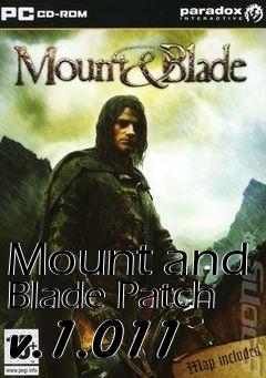 Box art for Mount and Blade Patch v.1.011