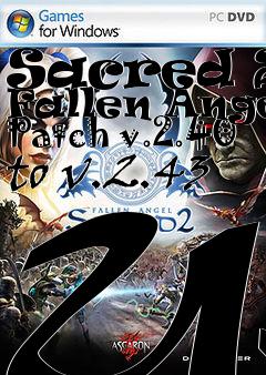 Box art for Sacred 2: Fallen Angel Patch v.2.40 to v.2.43 US