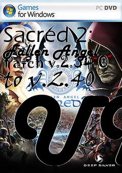 Box art for Sacred 2: Fallen Angel Patch v.2.34.0 to v.2.40 UK