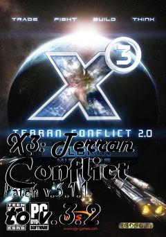 Box art for X3: Terran Conflict Patch v.3.1.1 to v.3.2