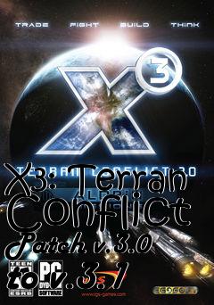 Box art for X3: Terran Conflict Patch v.3.0 to v.3.1
