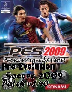 Box art for Winning Eleven: Pro Evolution Soccer 2009 Patch v.1.40