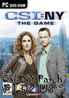 Box art for CSI: NY Patch v.1.02 US