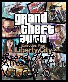 Box art for Grand Theft Auto IV Patch v.1.0.4.0