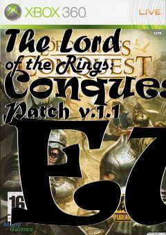 Box art for The Lord of the Rings: Conquest Patch v.1.1 EU