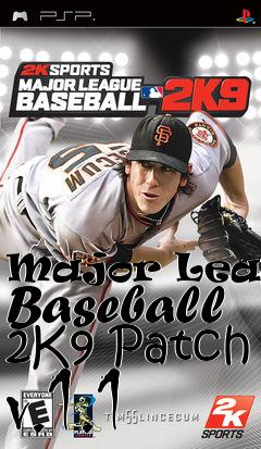 Box art for Major League Baseball 2K9 Patch v.1.1