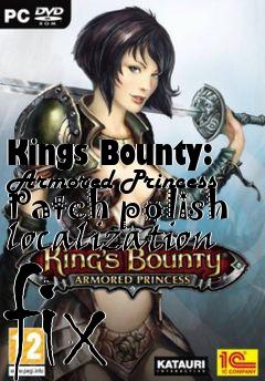 Box art for Kings Bounty: Armored Princess Patch polish localization fix