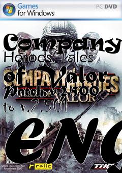 Box art for Company of Heroes: Tales of Valor Patch v.2.500 to v.2.501 ENG