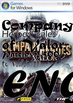 Box art for Company of Heroes: Tales of Valor Patch v.2.500 to v.2.501 ENG