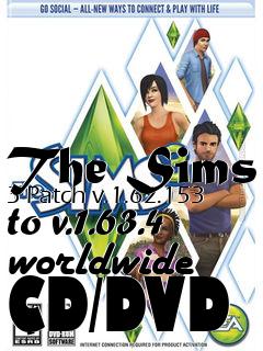 Box art for The Sims 3 Patch v.1.62.153 to v.1.63.4 worldwide CD/DVD