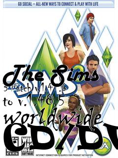 Box art for The Sims 3 Patch v.1.47.6 to v.1.48.5 worldwide CD/DVD