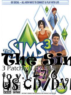 Box art for The Sims 3 Patch v.1.42.130 to v.1.47.6 US CD/DVD