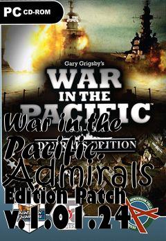 Box art for War in the Pacific: Admirals Edition Patch v.1.01.24