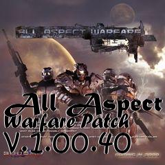 Box art for All Aspect Warfare Patch v.1.00.40