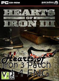 Box art for Hearts of Iron 3 Patch v.1.4 ENG