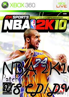 Box art for NBA 2K10 Patch v.1.1 US CD/DVD
