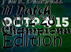 Box art for Out of the Park Baseball 11 Patch v.11.2.28 Championship Edition