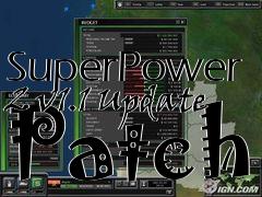 Box art for SuperPower 2 v1.1 Update Patch