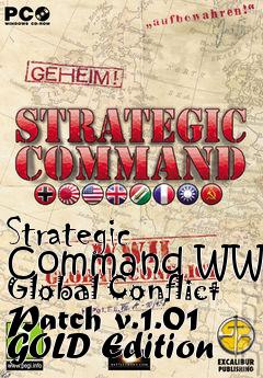 Box art for Strategic Command WWII Global Conflict Patch v.1.01 GOLD Edition