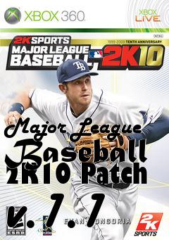 Box art for Major League Baseball 2K10 Patch v.1.1