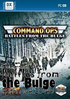 Box art for Command Ops: Battles from the Bulge Patch v.4.3.249