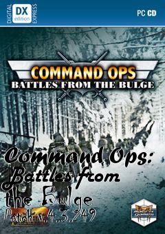 Box art for Command Ops: Battles from the Bulge Patch v.4.3.249