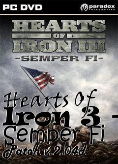 Box art for Hearts Of Iron 3 - Semper Fi Patch v.2.04d