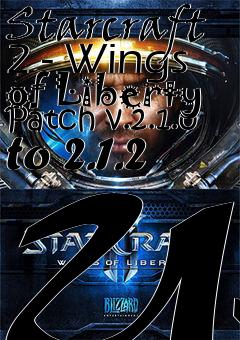 Box art for Starcraft 2 - Wings of Liberty Patch v.2.1.0 to 2.1.2 US