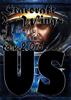 Box art for Starcraft 2 - Wings of Liberty Patch v.2.0.4 to v.2.0.5 US