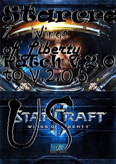 Box art for Starcraft 2 - Wings of Liberty Patch v.2.0.4 to v.2.0.5 US