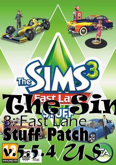 Box art for The Sims 3: Fast Lane Stuff Patch v.5.5.4 US