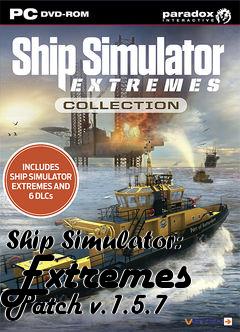 Box art for Ship Simulator: Extremes Patch v.1.5.7