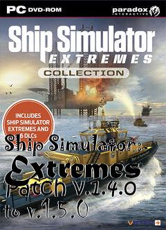 Box art for Ship Simulator: Extremes Patch v.1.4.0 to v.1.5.0