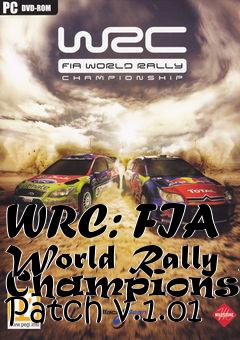 Box art for WRC: FIA World Rally Championship Patch v.1.01