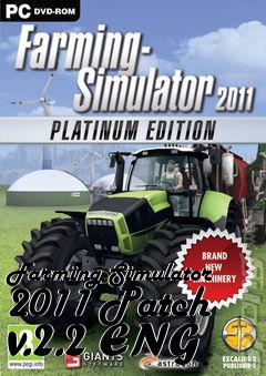 Box art for Farming Simulator 2011 Patch v.2.2 ENG