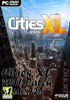 Box art for Cities XL 2011 Patch v.1.5.0.725