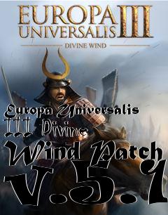 Box art for Europa Universalis III Divine Wind Patch v.5.1