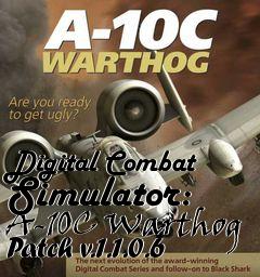 Box art for Digital Combat Simulator: A-10C Warthog Patch v.1.1.0.6