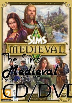 Box art for The Sims Medieval Patch v.2.0.113 CD/DVD