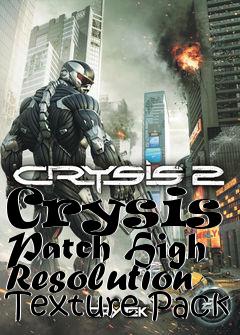 Box art for Crysis 2 Patch High Resolution Texture Pack