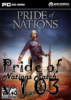 Box art for Pride of Nations Patch v.1.03