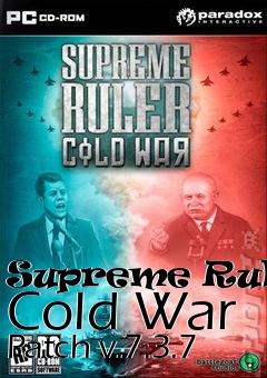 Box art for Supreme Ruler: Cold War Patch v.7.3.7