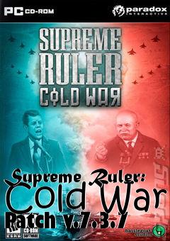 Box art for Supreme Ruler: Cold War Patch v.7.3.7