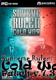 Box art for Supreme Ruler: Cold War Patch v.7.3.1