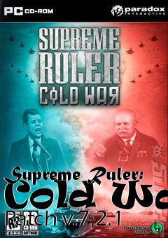 Box art for Supreme Ruler: Cold War Patch v.7.2.1